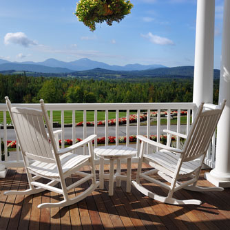 View of the mountains